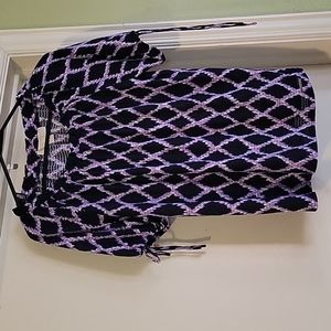 Small Michael Kors purple/blue blouse